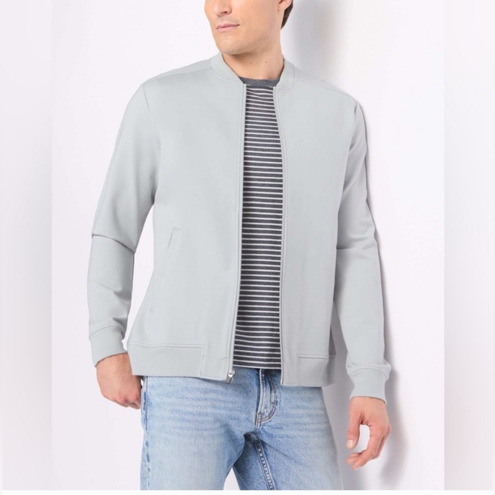 THE COMMONS Ponte Varsity Bomber size Medium